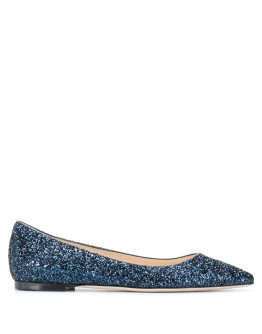 glitter-detail ballerina shoes