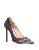 Romy 105mm glitter pumps