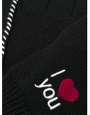 I Love You embroidered gloves