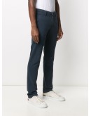 plain slim-fit chinos