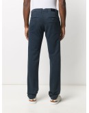 plain slim-fit chinos