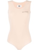 logo-print bodysuit