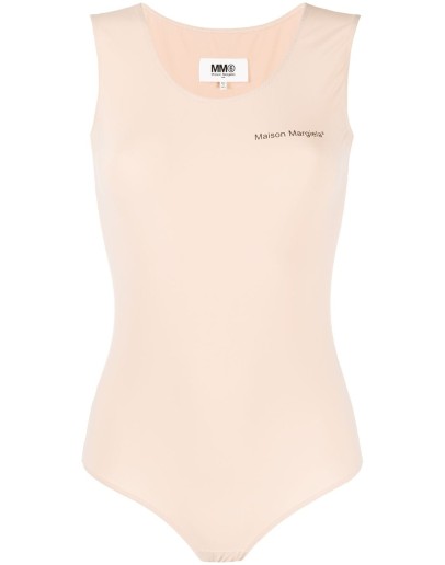 logo-print bodysuit