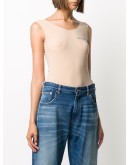 logo-print bodysuit