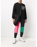 contrast pocket sweatshirt