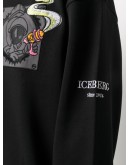 contrast pocket sweatshirt