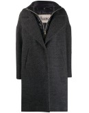 layered padded coat