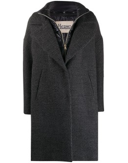 layered padded coat