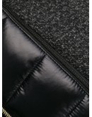 layered padded coat