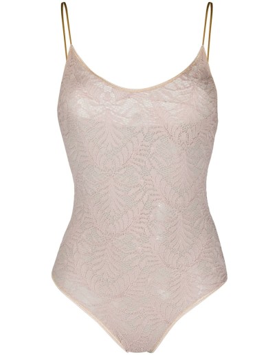 lace scoop neck bodysuit