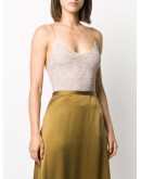 lace scoop neck bodysuit