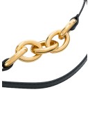 rolo chain detail belt