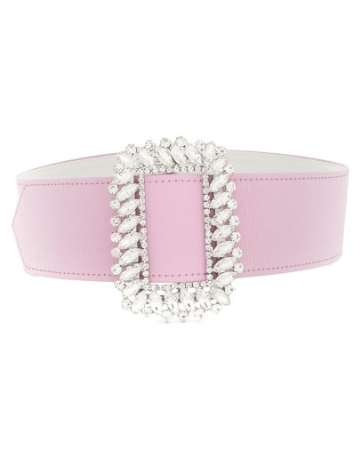 crystal-buckle belt