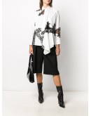tailored knee-length shorts 