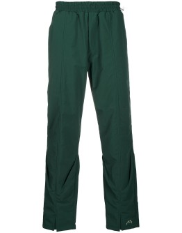 pleat-cuff trousers