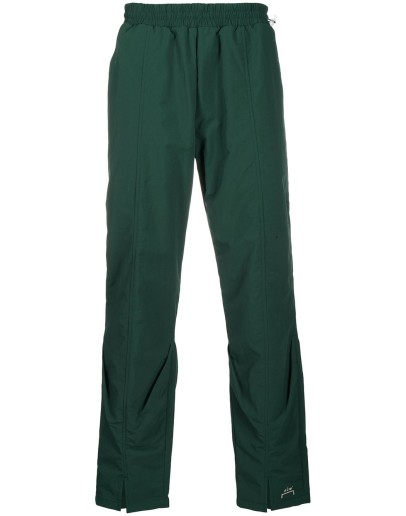 pleat-cuff trousers