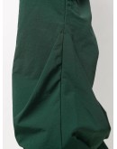pleat-cuff trousers