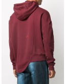 Curve asymmetric hoodie