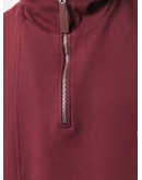 Curve asymmetric hoodie