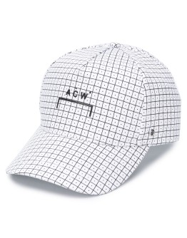 geometric print cap