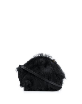 mini Goji faux-fur crossbody bag