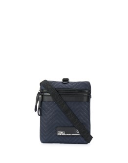logo patch crossbody bag
