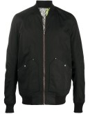abstract print bomber jacket