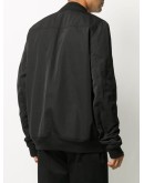 abstract print bomber jacket