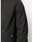 abstract print bomber jacket