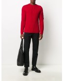 ribbed round-neck jumper