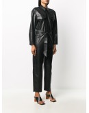 Ashton faux leather jumpsuit