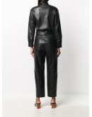 Ashton faux leather jumpsuit