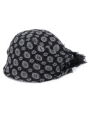 printed scarf hat