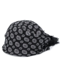printed scarf hat