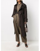 high-rise tailored trousers