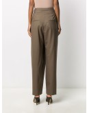high-rise tailored trousers