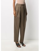 high-rise tailored trousers