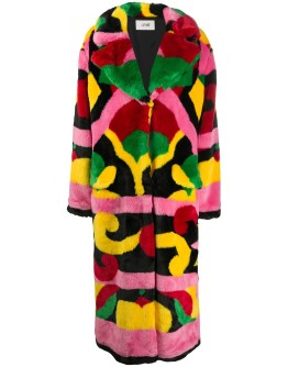 all-over print coat