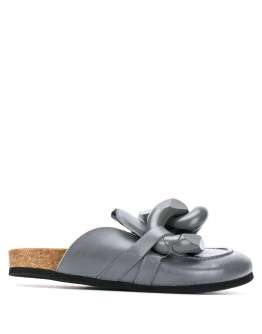 Chain slip-on loafers