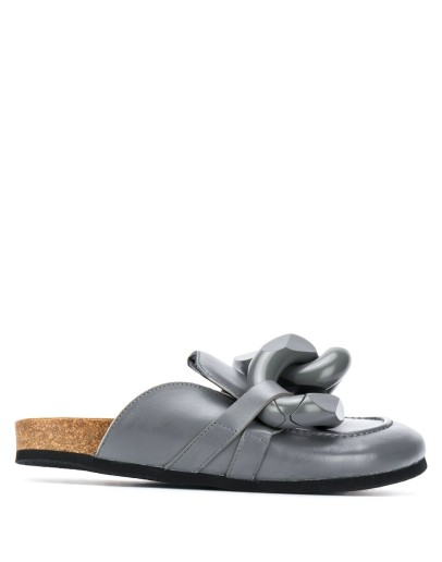 Chain slip-on loafers
