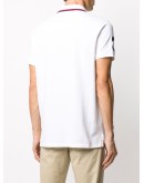 embroidered-logo polo shirt