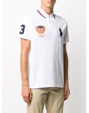 embroidered-logo polo shirt