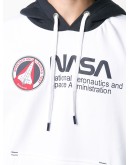 logo print cotton hoodie