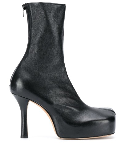 square toe ankle boot