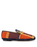 woven anagram slippers