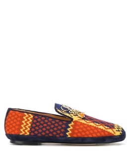 woven anagram slippers