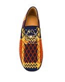 woven anagram slippers