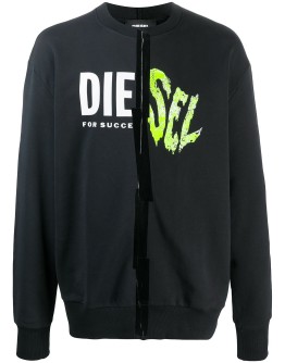 oversized logo print sweatshirt