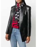 love heart skull scarf