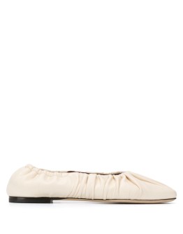 Tuli ruched 10mm ballerina shoes